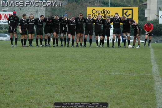 2005-10-23 Sondrio-Amatori 132 Squadra